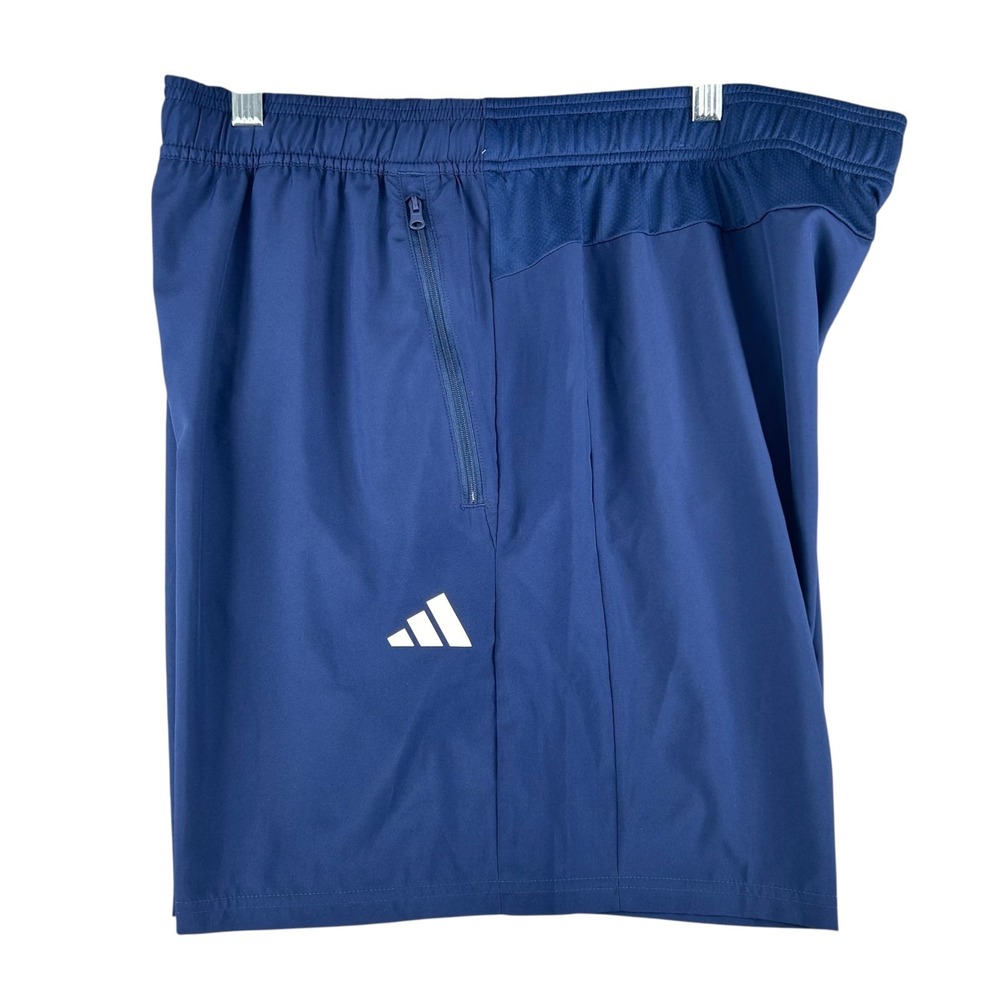 Adidas Aeroready Train Essentials‎ Shorts 7" Mens X-Large Blue Training Running